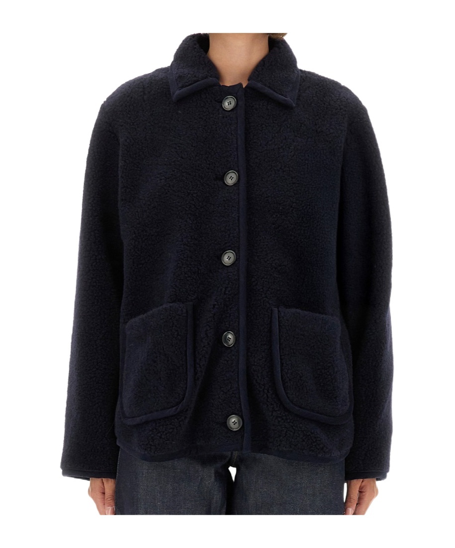 Apc A.p.c. Blue Trenches And Coats In Blue