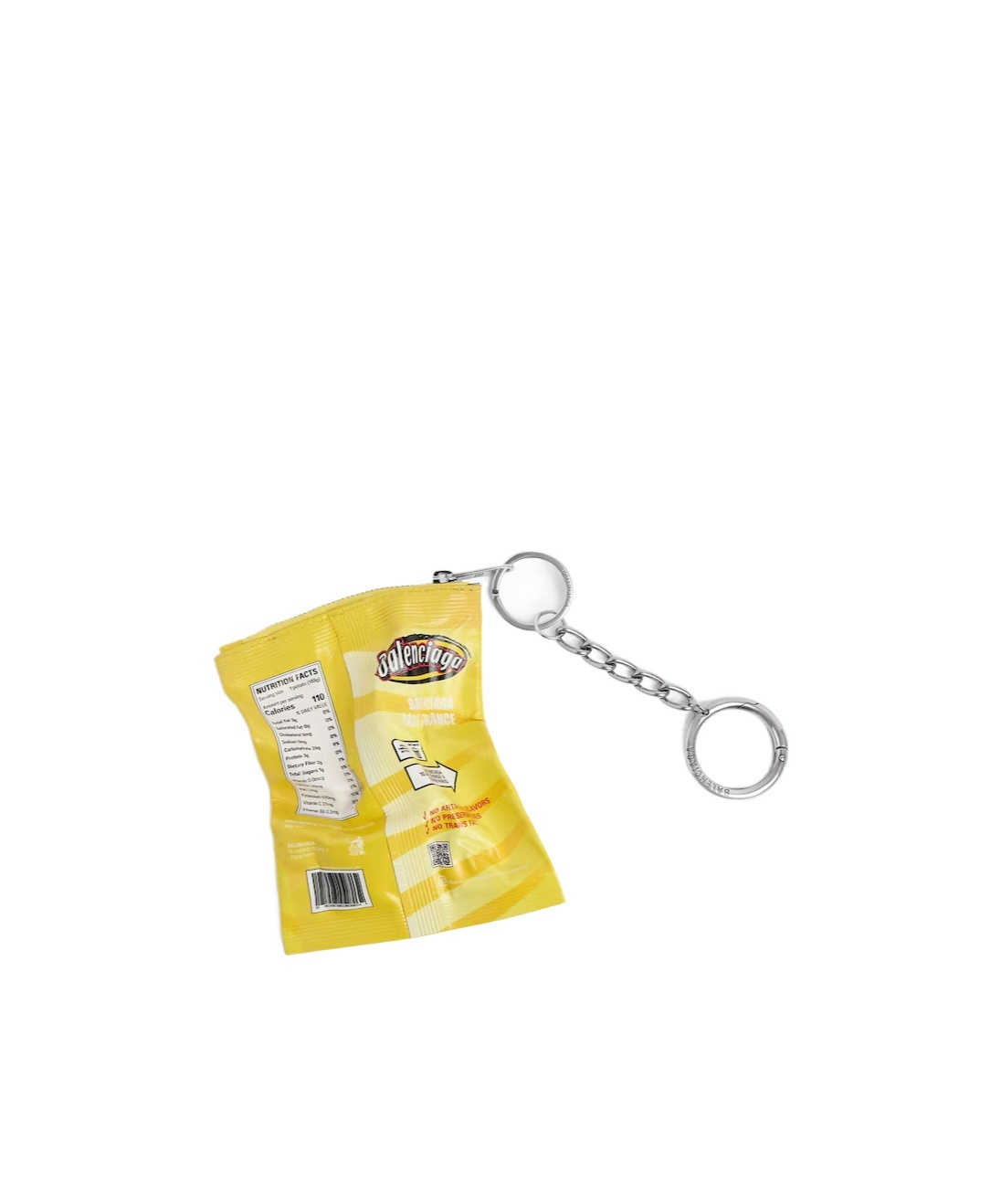 Balenciaga Charm/keychain Chips In Yellow In Yellow