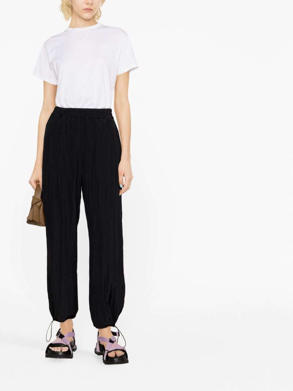 Studio Nicholson Short-sleeve Cotton T-shirt In White