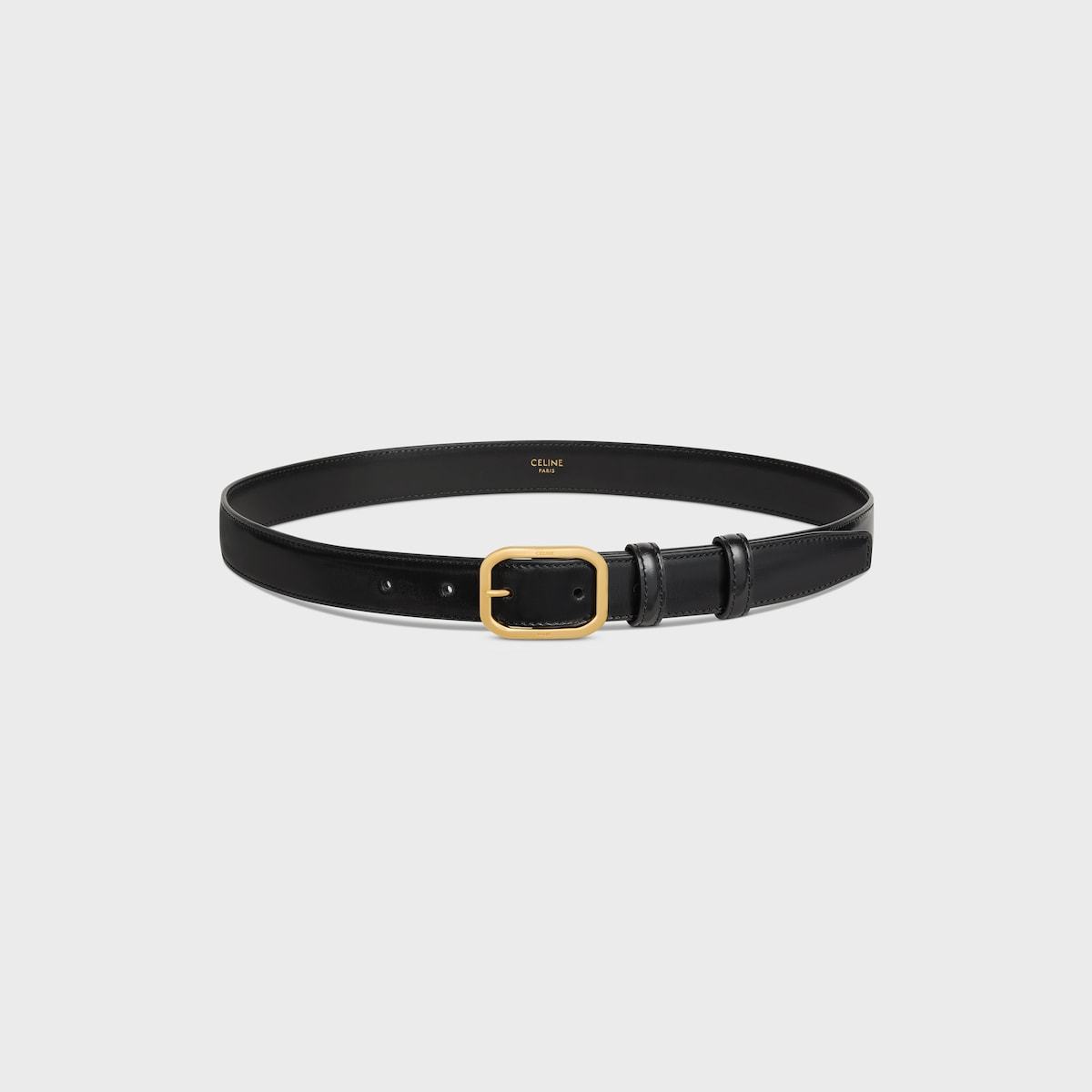 Celine Bc-16 25mm Belt In Taurillon Leather