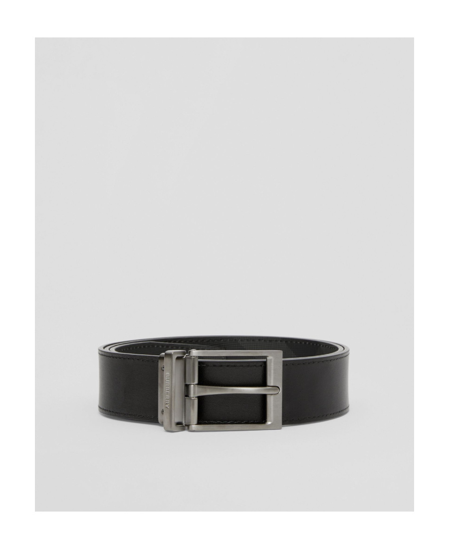BURBERRY CHECK-PRINT REVERSIBLE BELT