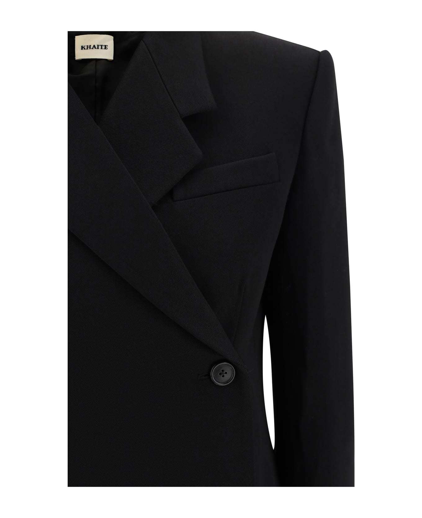 Khaite The Kento Trench Coat In Black