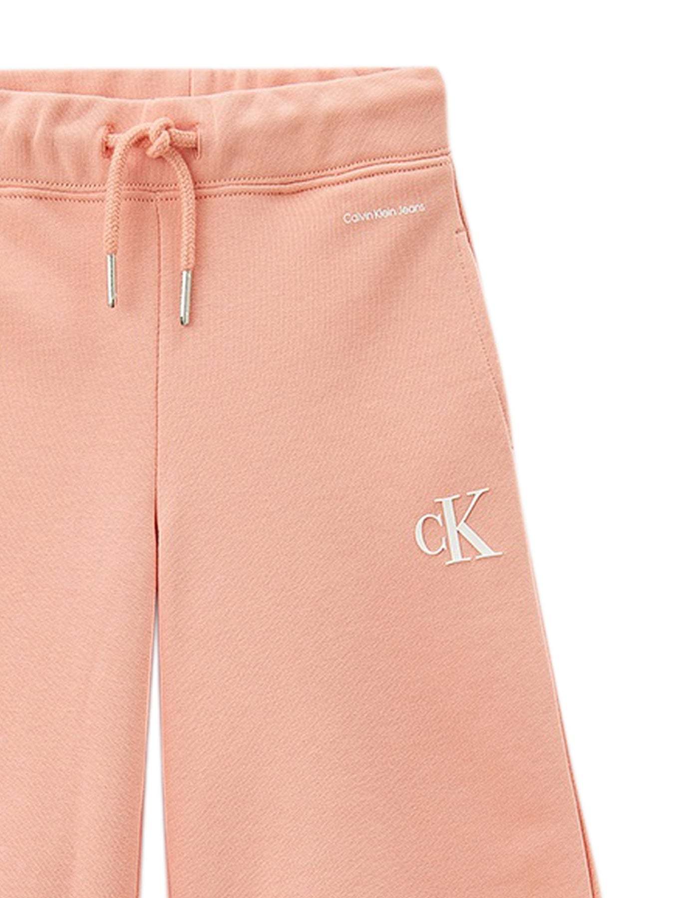 Calvin Klein Drawstring Pants In Pink