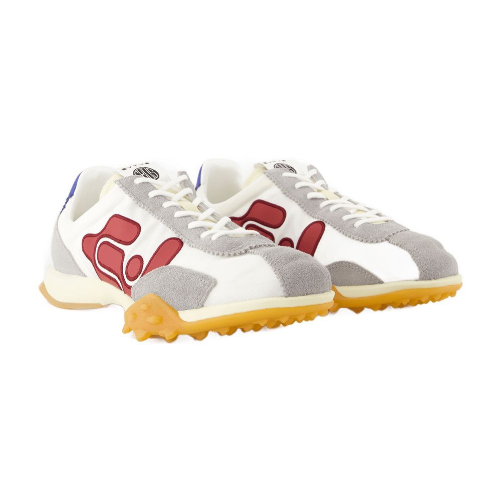 Eytys Eros Panelled Suede Sneakers