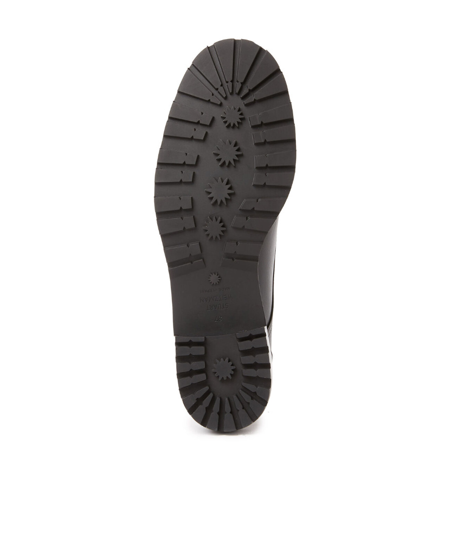 Stuart Weitzman Logo Flat Ankle Boots