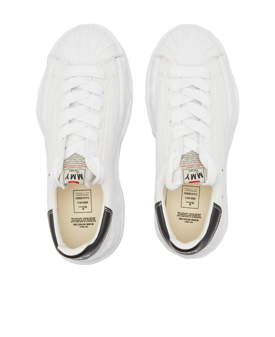 Miharayasuhiro Maison Mihara Yasuhiro White Canvas Blakey Low-top Sneakers In White