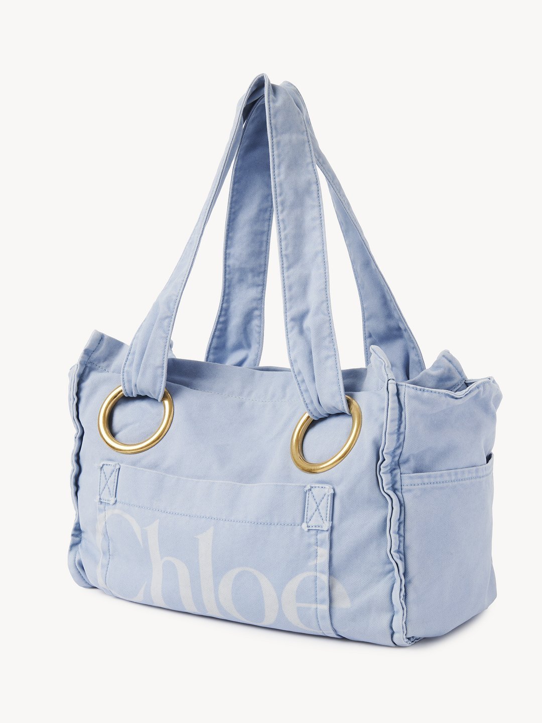 Chloé Plage Cotton Tote Bag