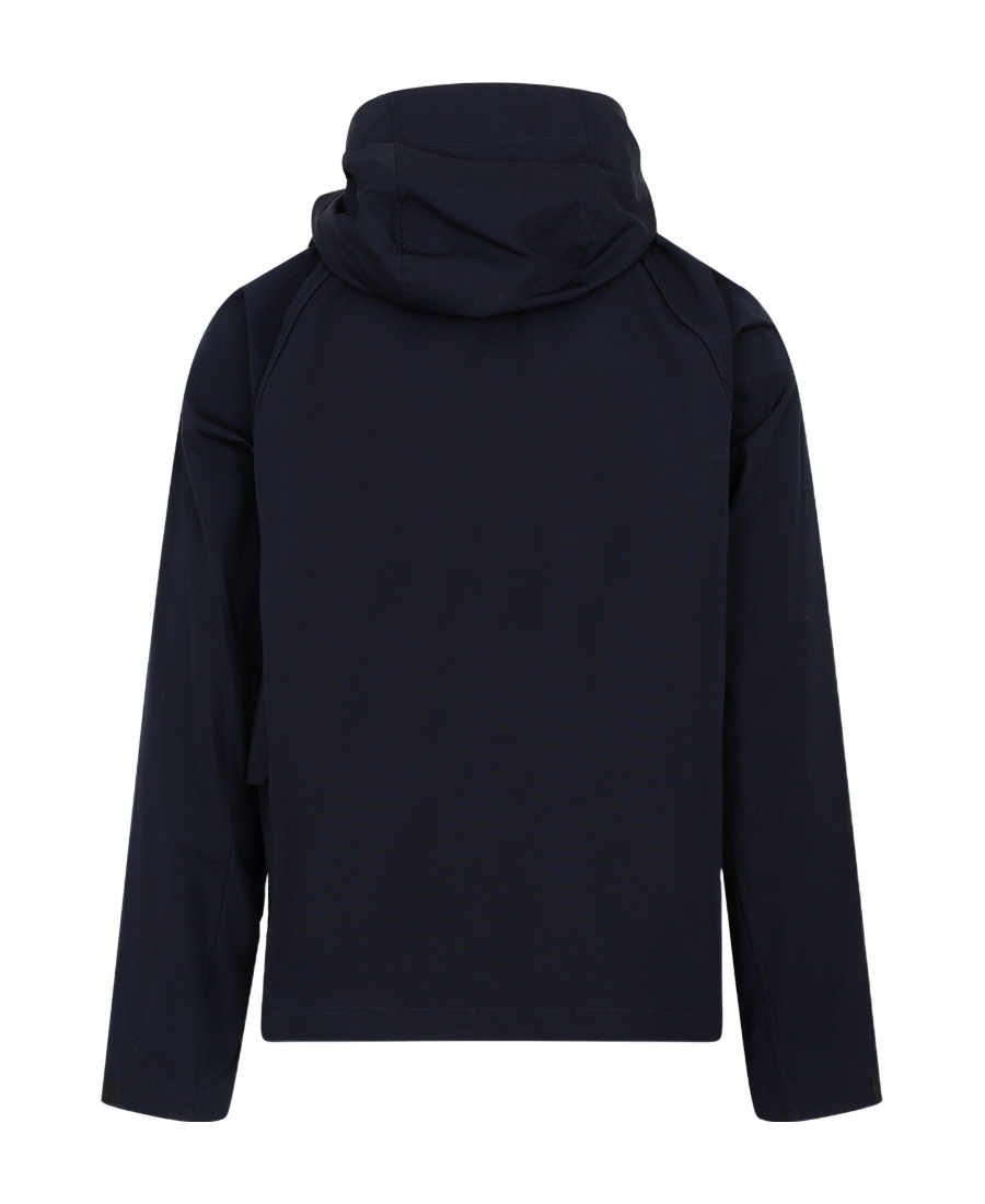 C.p. Company C.p.company Hooded Cotton Jacket In Black
