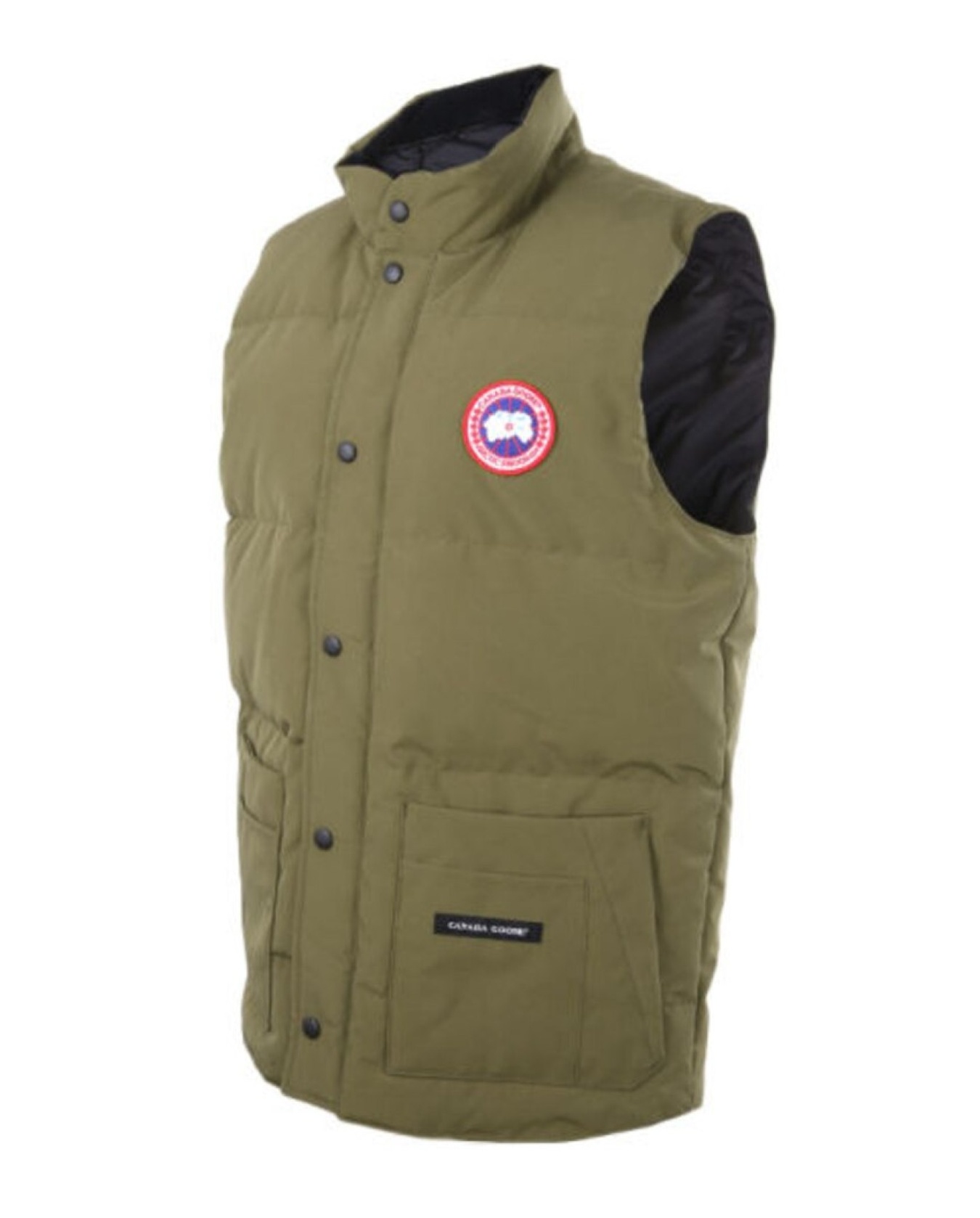 Shop Canada Goose Padded Gilet In Black