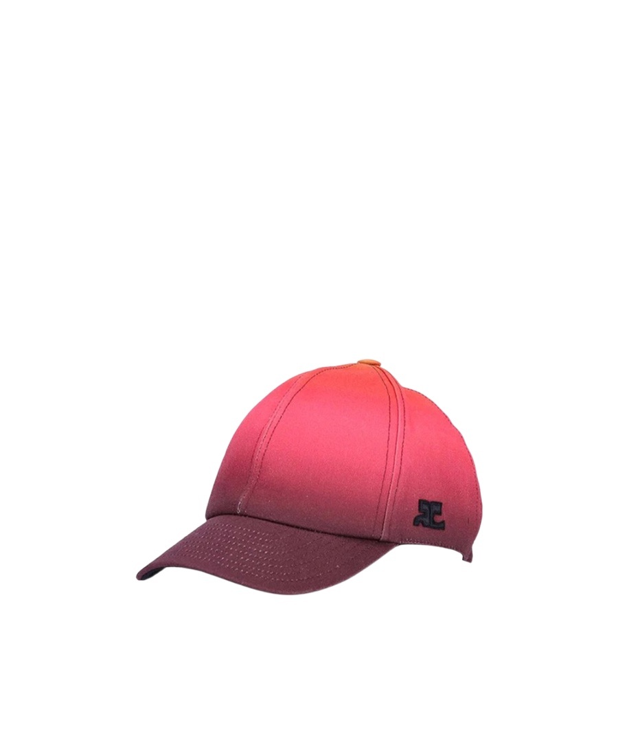 Courrèges Courreges Women Gradient Sunset Cap In Red