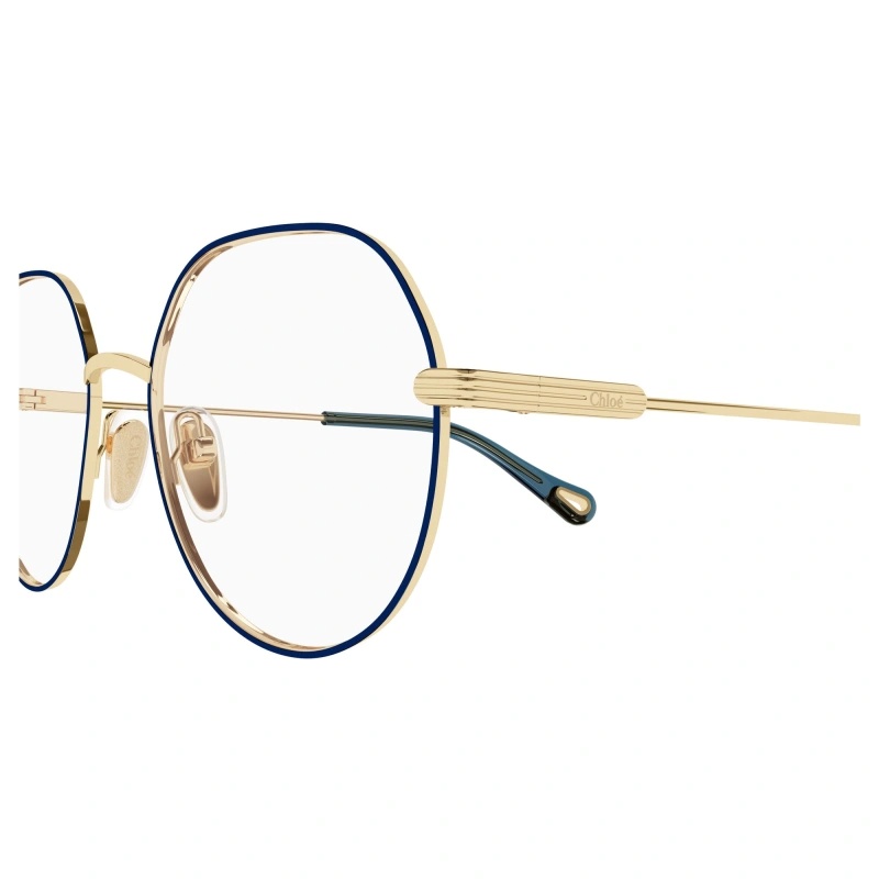 Chloé Benjamine Round-frame Glasses In White