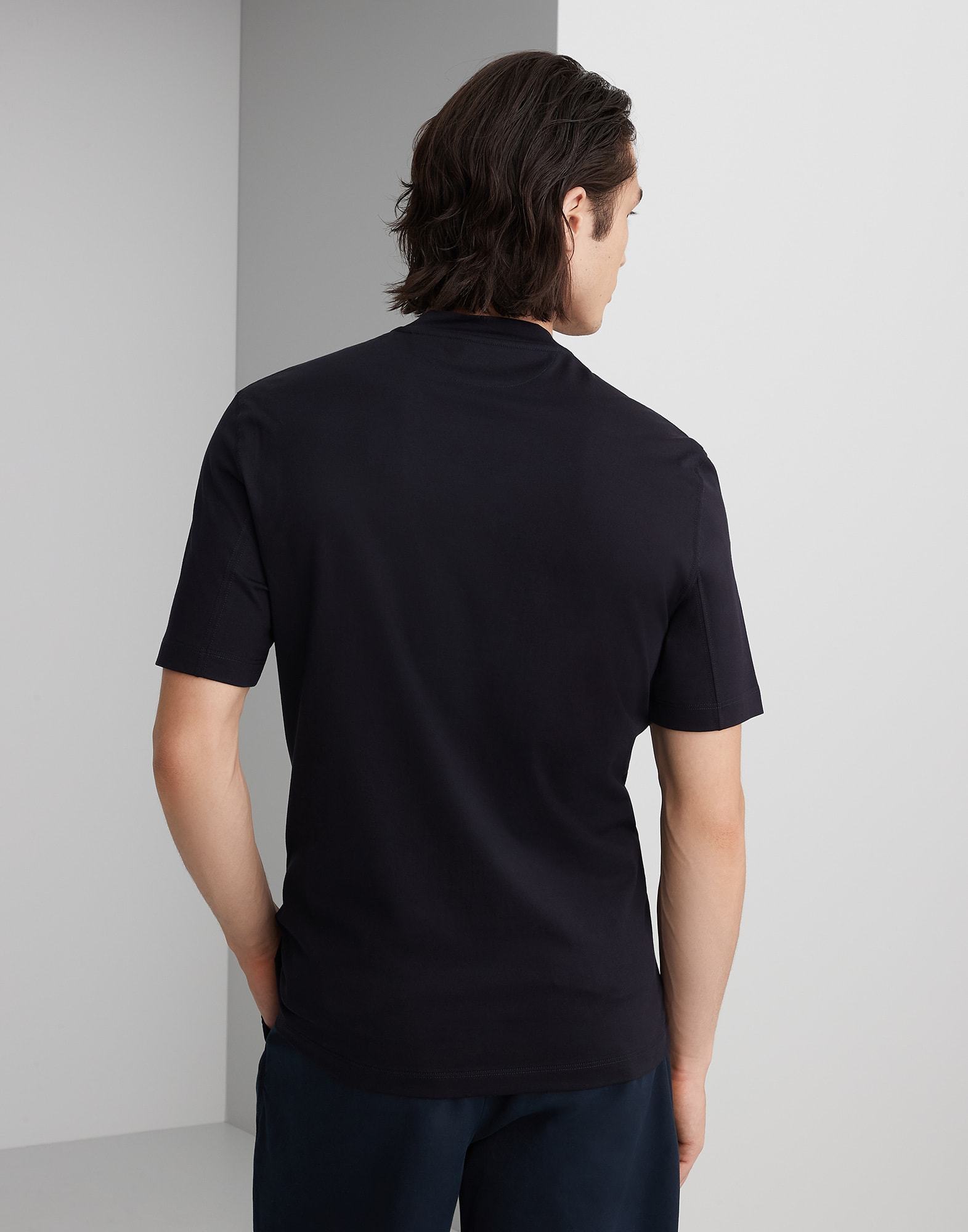 Brunello Cucinelli Brunello Cucinlli V-neck T-shirt In Black
