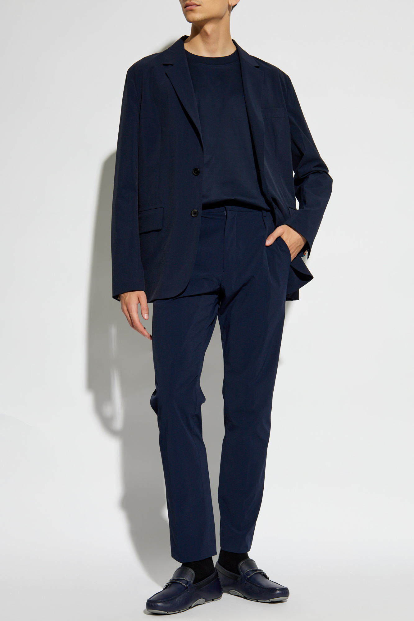 PAUL SMITH PRESSED CREASE TAILORED TROUSERS