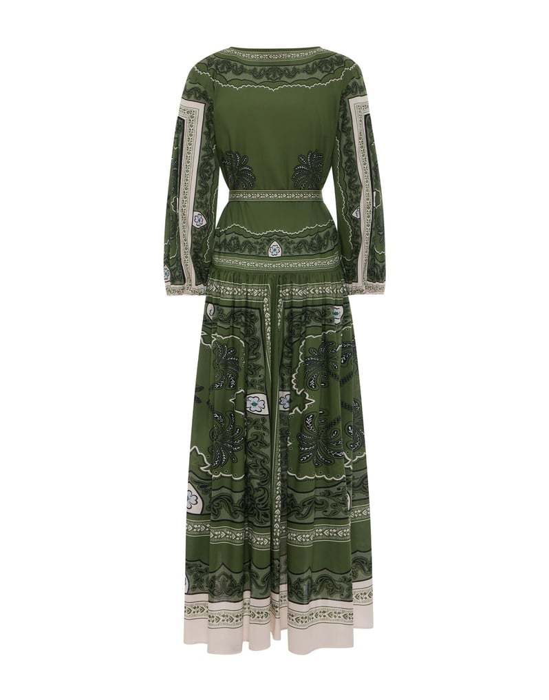 Shop La Doublej Viviana Maxi Dress In Green