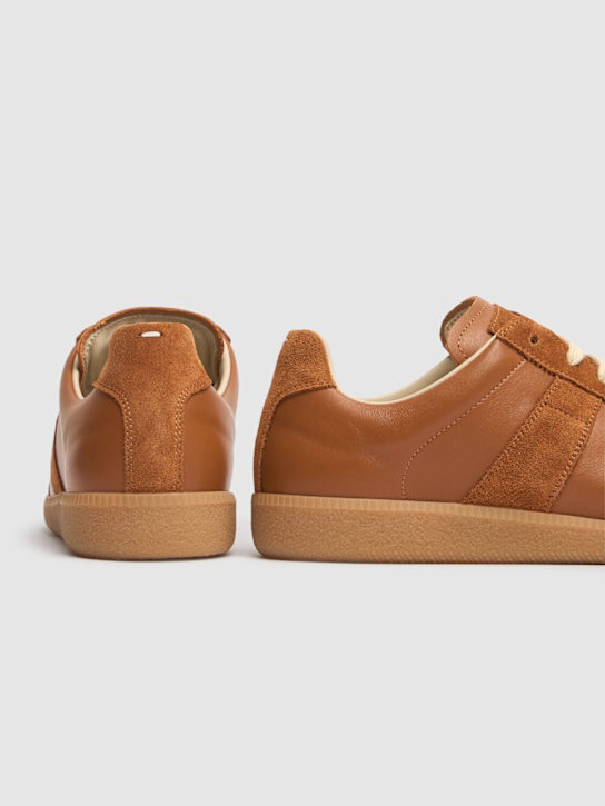 Maison Margiela Men Replica Sneakers In Brown