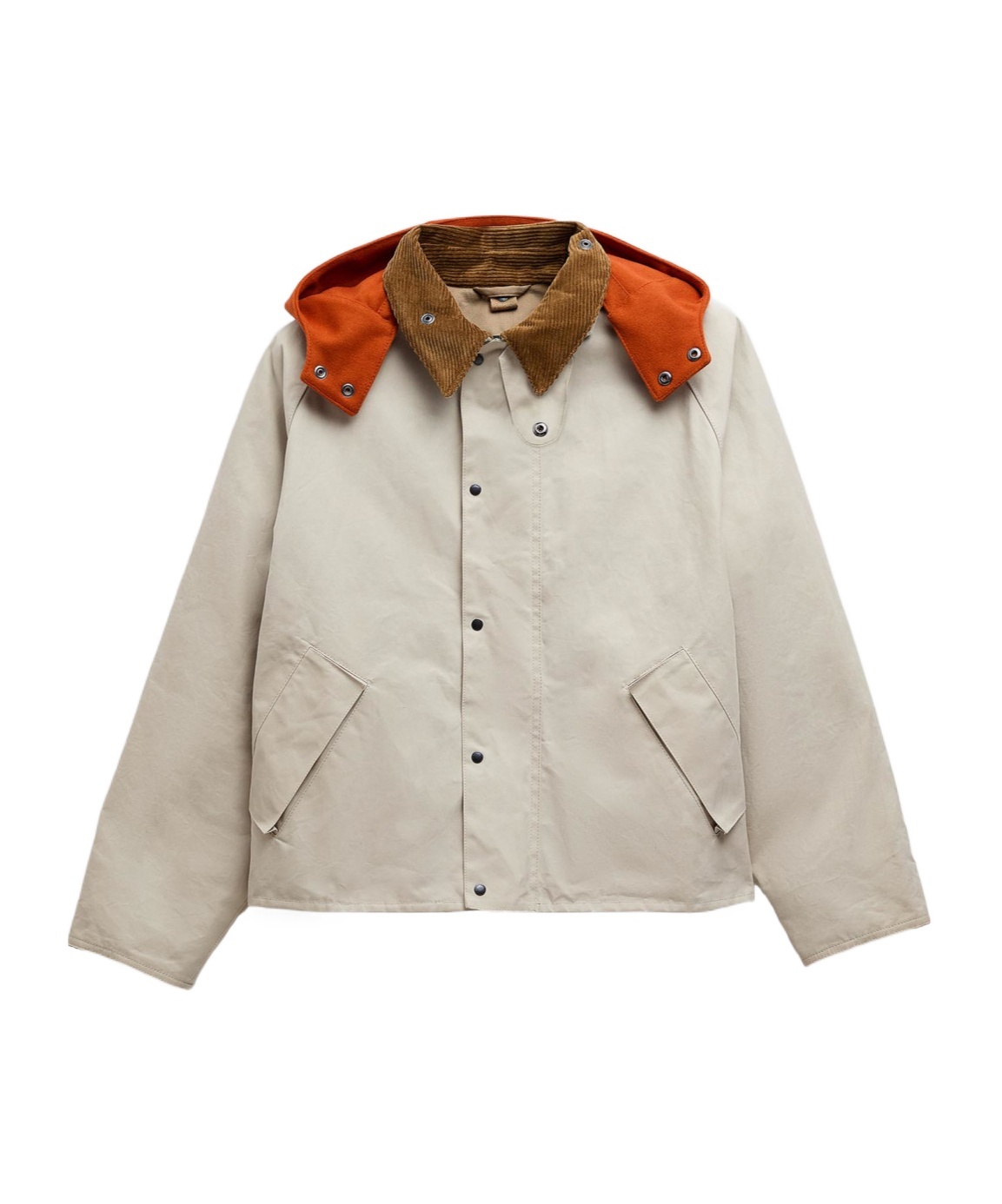 Barbour Long Sleeve Casual Jacket In White