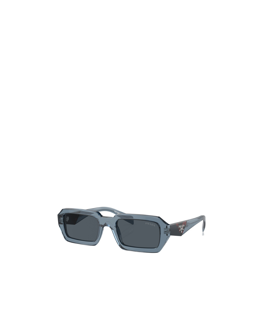 Prada Pr 17ws 11n09t Rectangle Sunglasses In Gray
