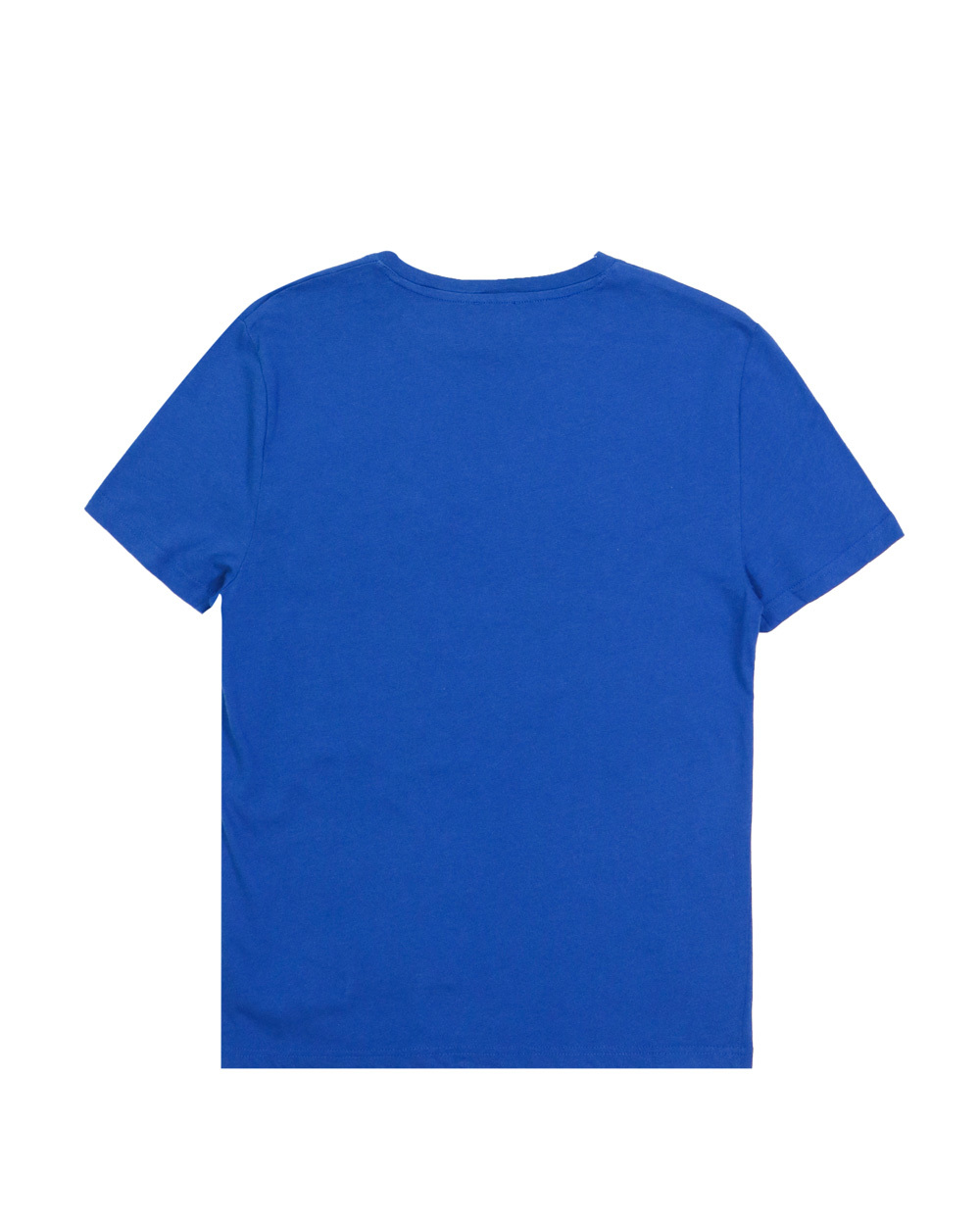 Ea7 Logo Printed T-shirt In Blue