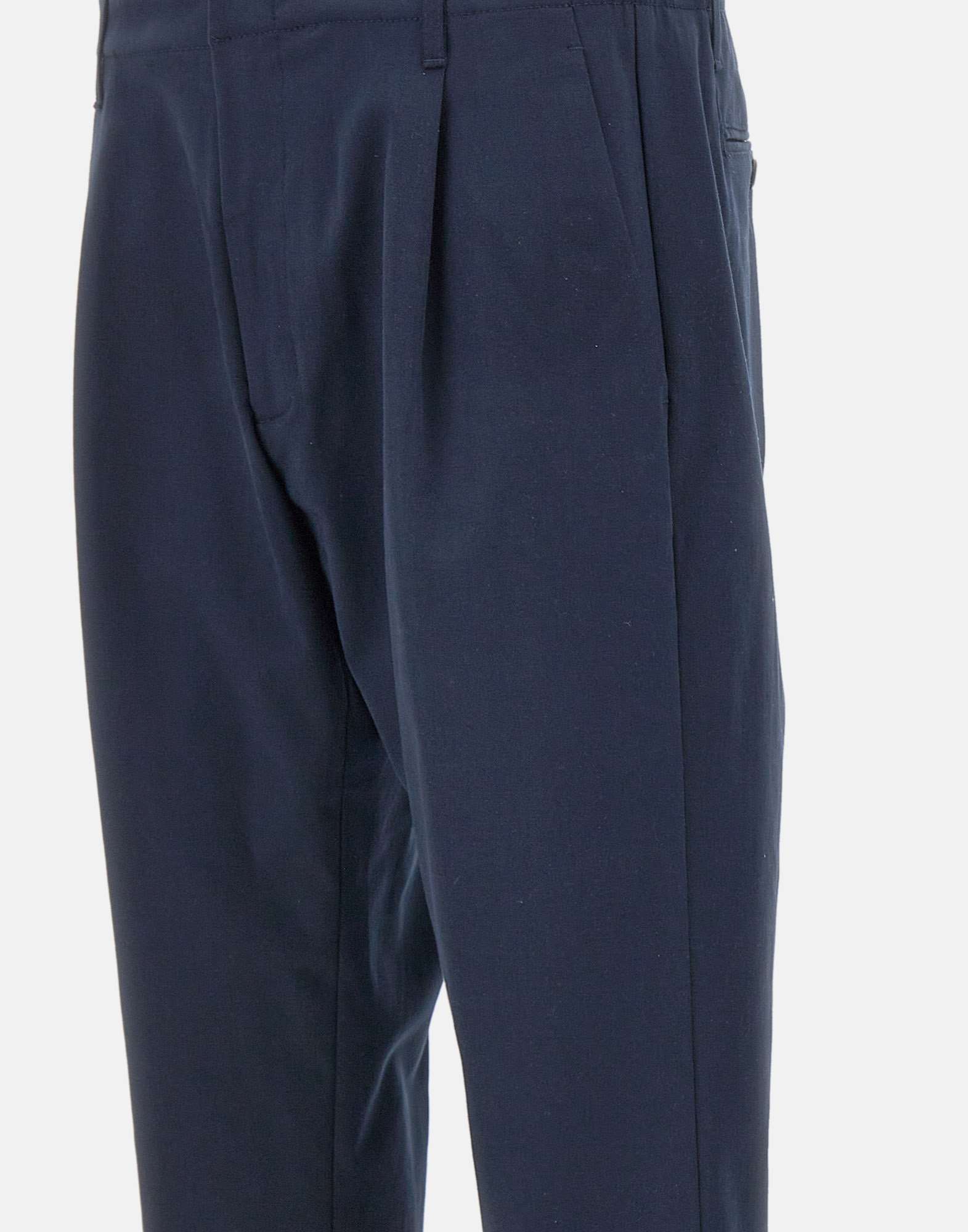 Dondup Pleated Pants In Blue