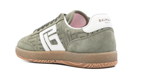 BALMAIN LOGO LOW-CUT CASUAL SHOES