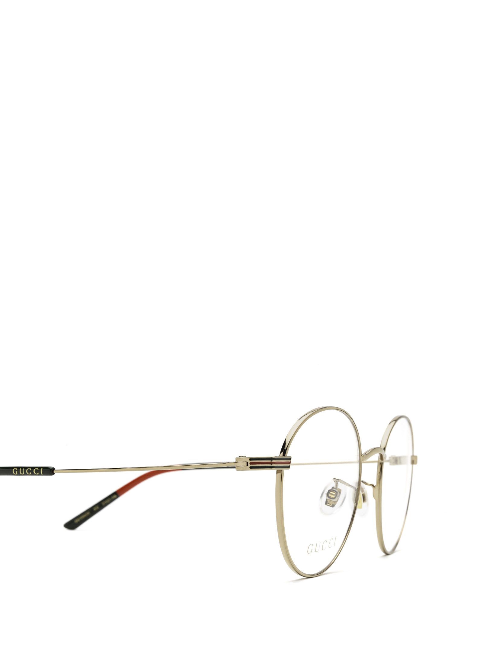 Gucci Eyewear Round Frame Glasses In White