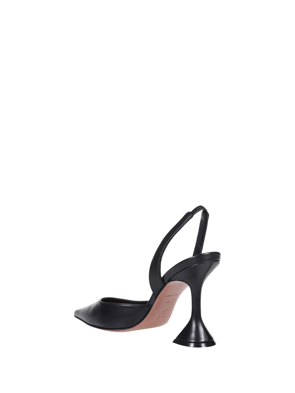 Amina Muaddi Holli 95mm Slingback Pumps In Black