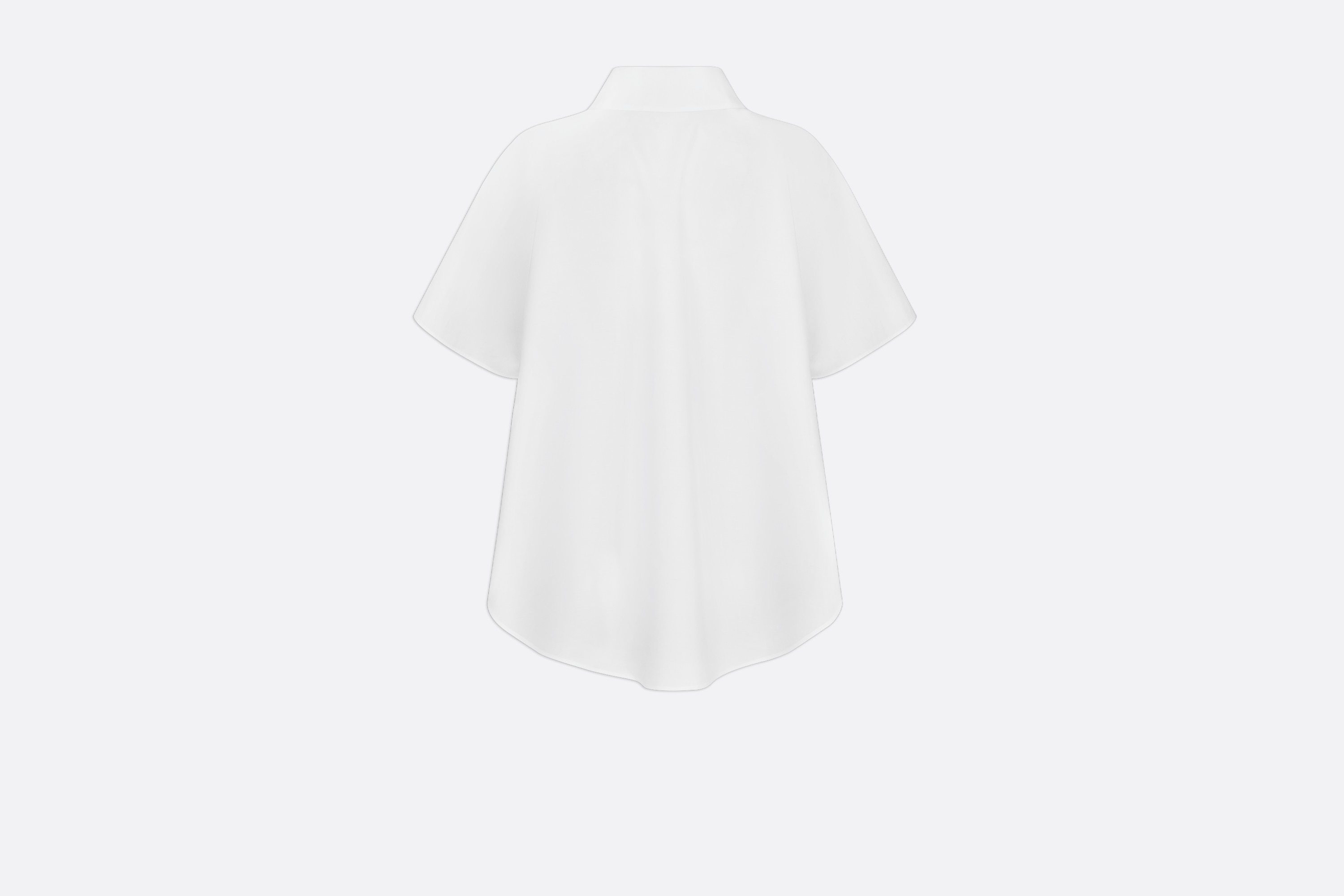 Dior A Short Sleeved Shirt In White