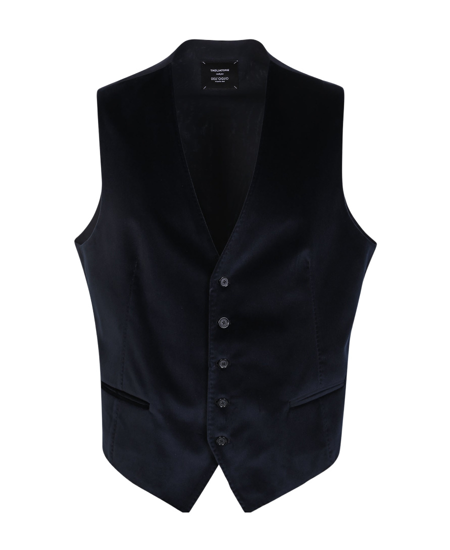 Shop Tagliatore Logo Vest In Black