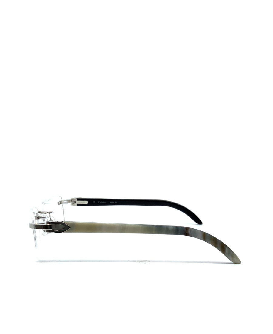 Cartier Frameless Flat Mirror In White