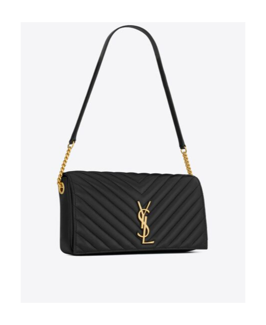 Saint Laurent Kate 99 Quilted Shoulder Bag In Black