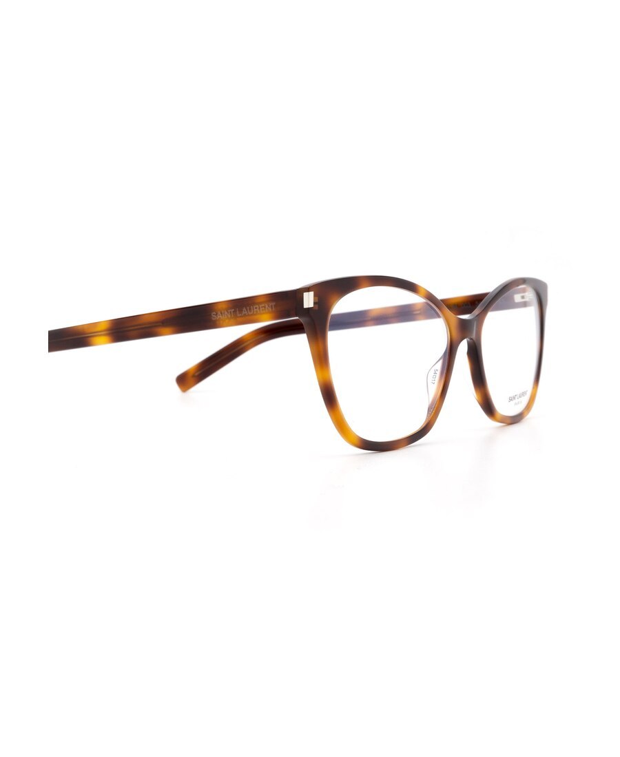 Saint Laurent Cat-eye Glasses In Multicolor