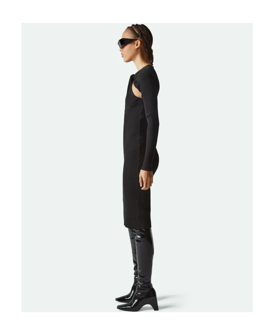 COPERNI CUT-OUT DETAIL MIDI DRESS 