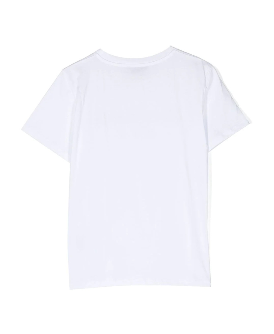 Balmain Logo-print Cotton T-shirt In White