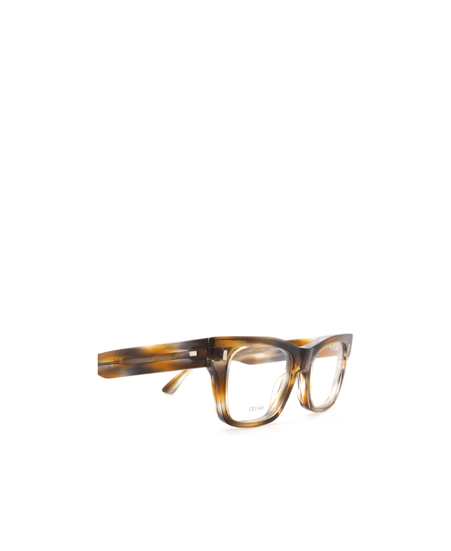 Celine Geometric Frame Flat Mirror In Multicolor