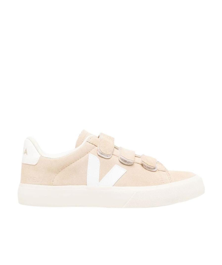 Veja Touch-strap Low-top Sneakers In White