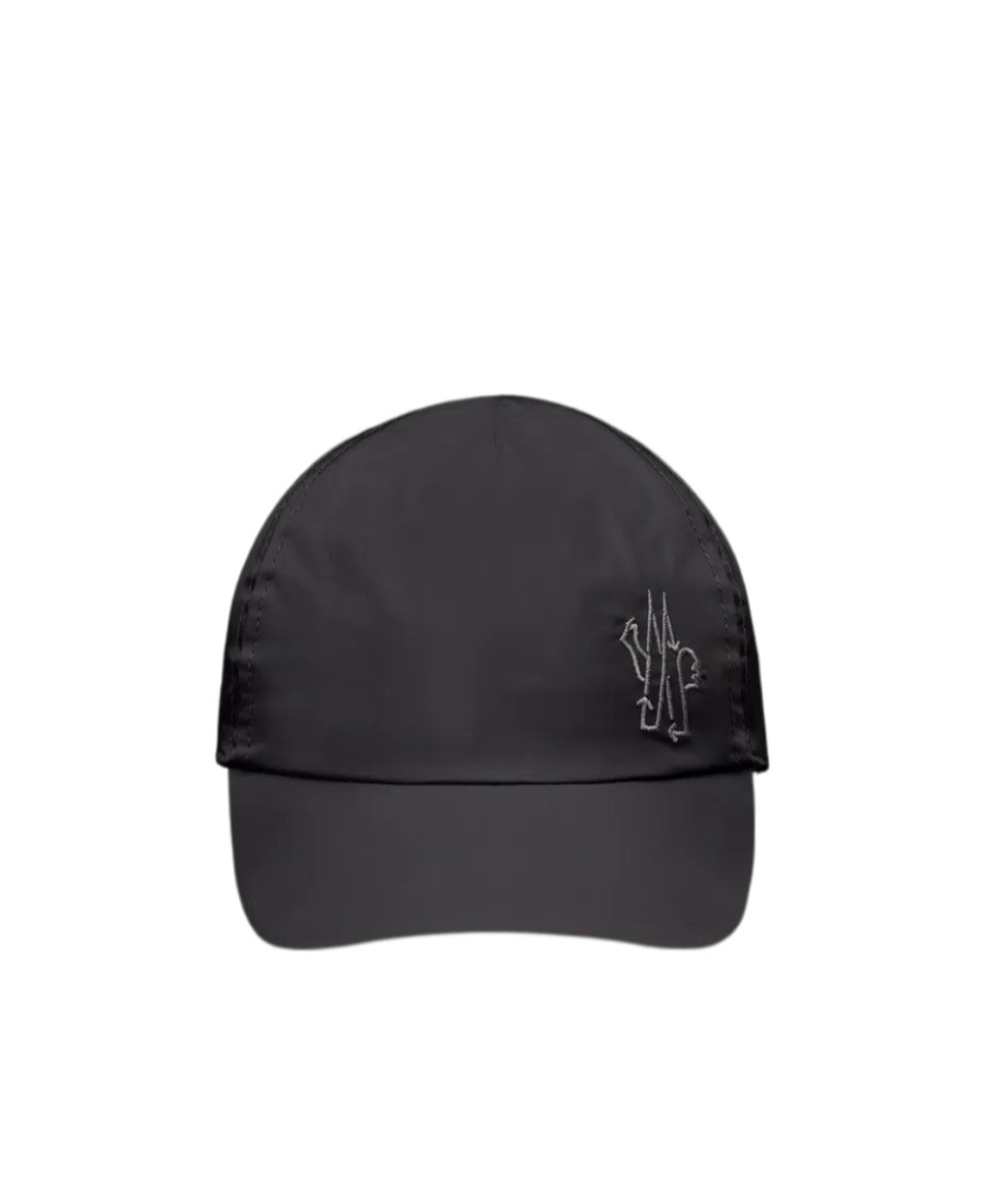 Moncler Logo-detail Baseball Cap In Black