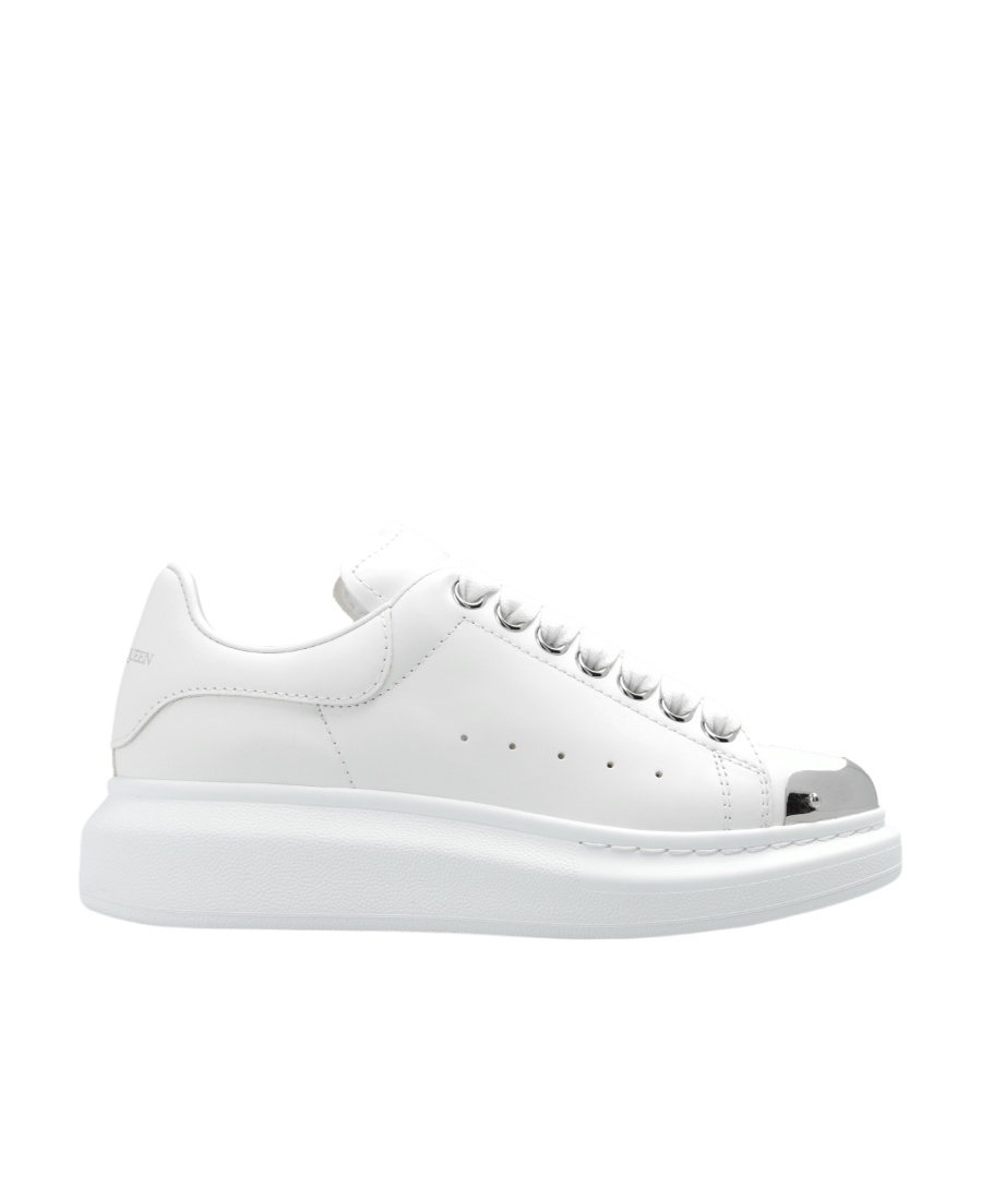Alexander Mcqueen Oversized Lace-up Sneakers In White