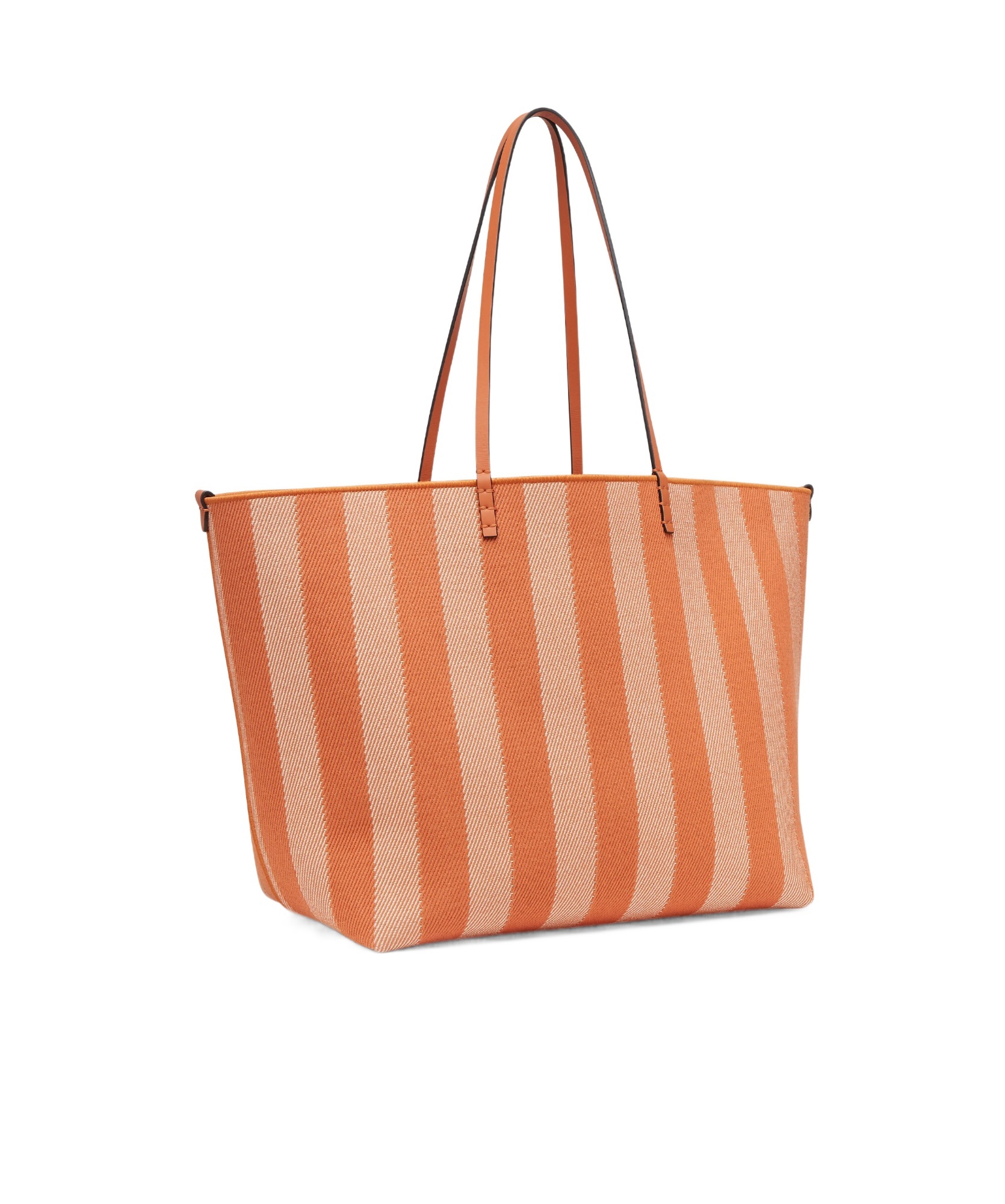 Fendi Roll Large Tote Bag In Orange