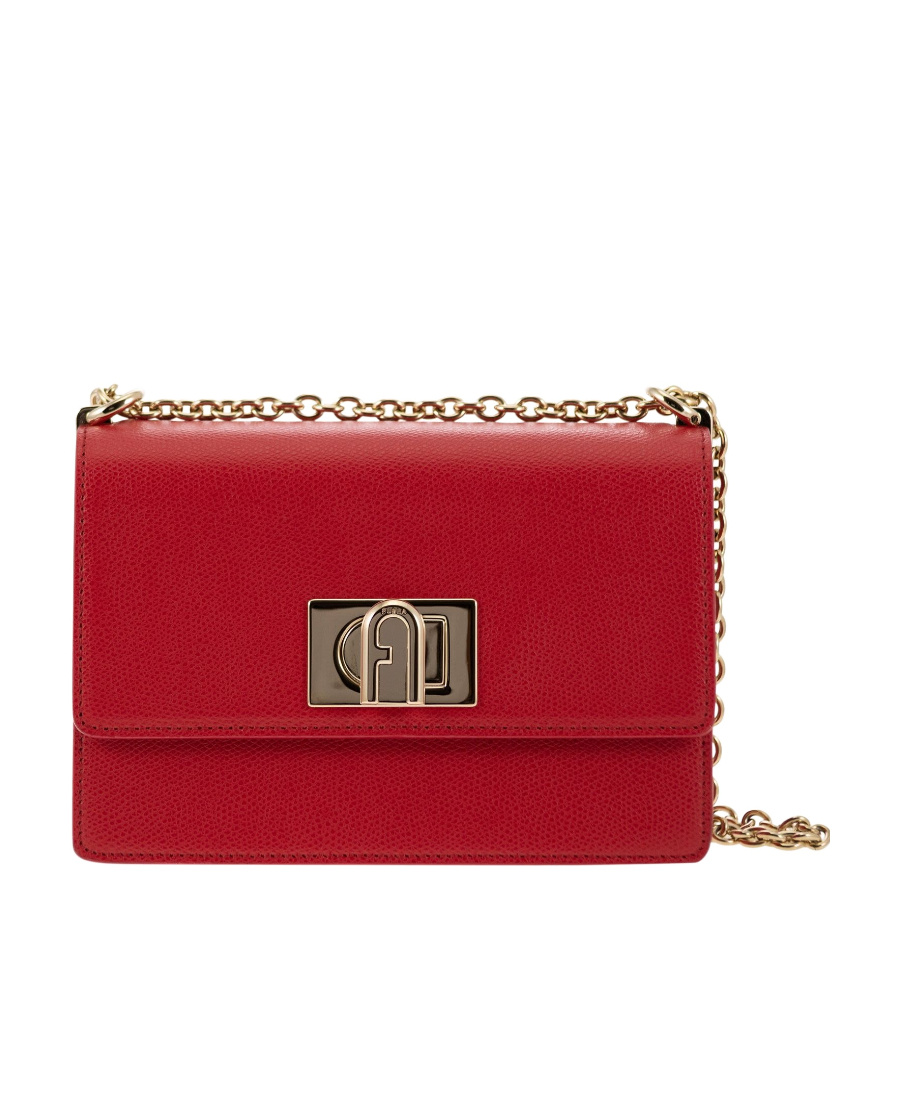 Furla 1927 Mini Crossbody Bag In Red
