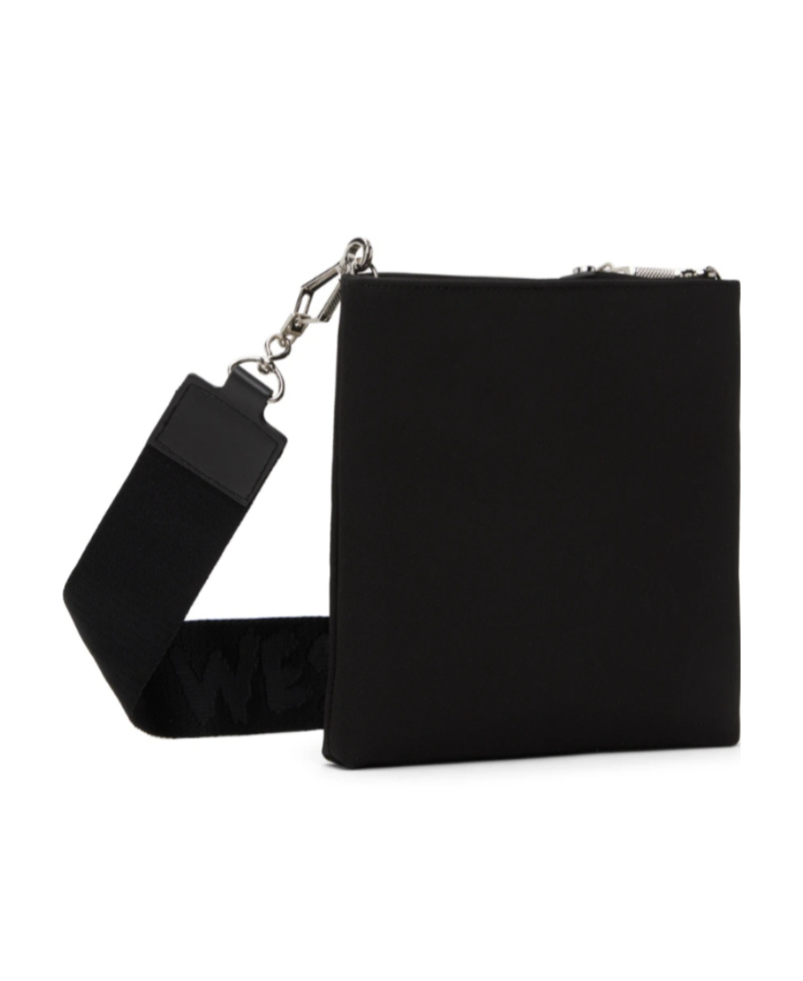 Vivienne Westwood Squire Square Cross-body Bag In Black