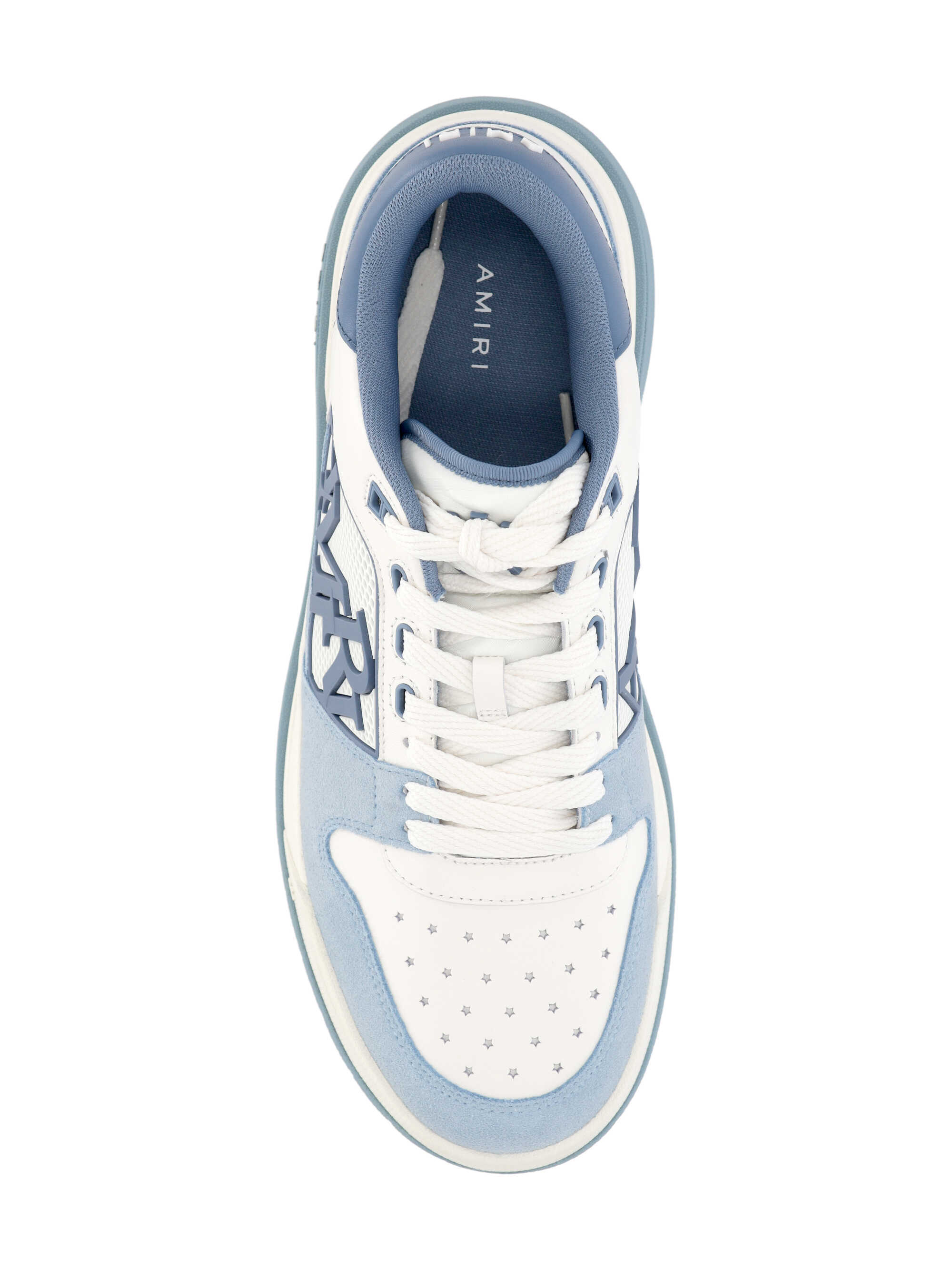 Amiri Round Toe Sneakers In Animal Print