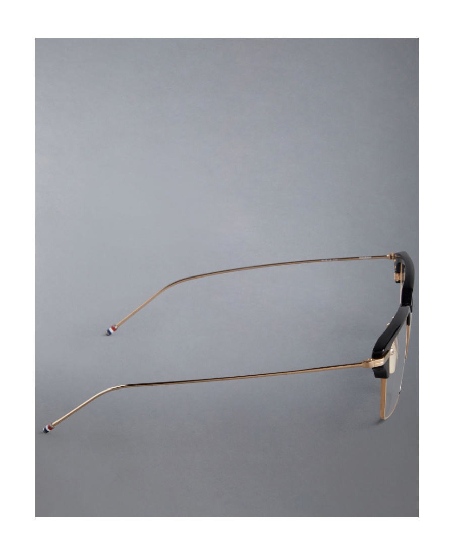 Thom Browne Tb422 Wayfarer-frame Glasses In Black