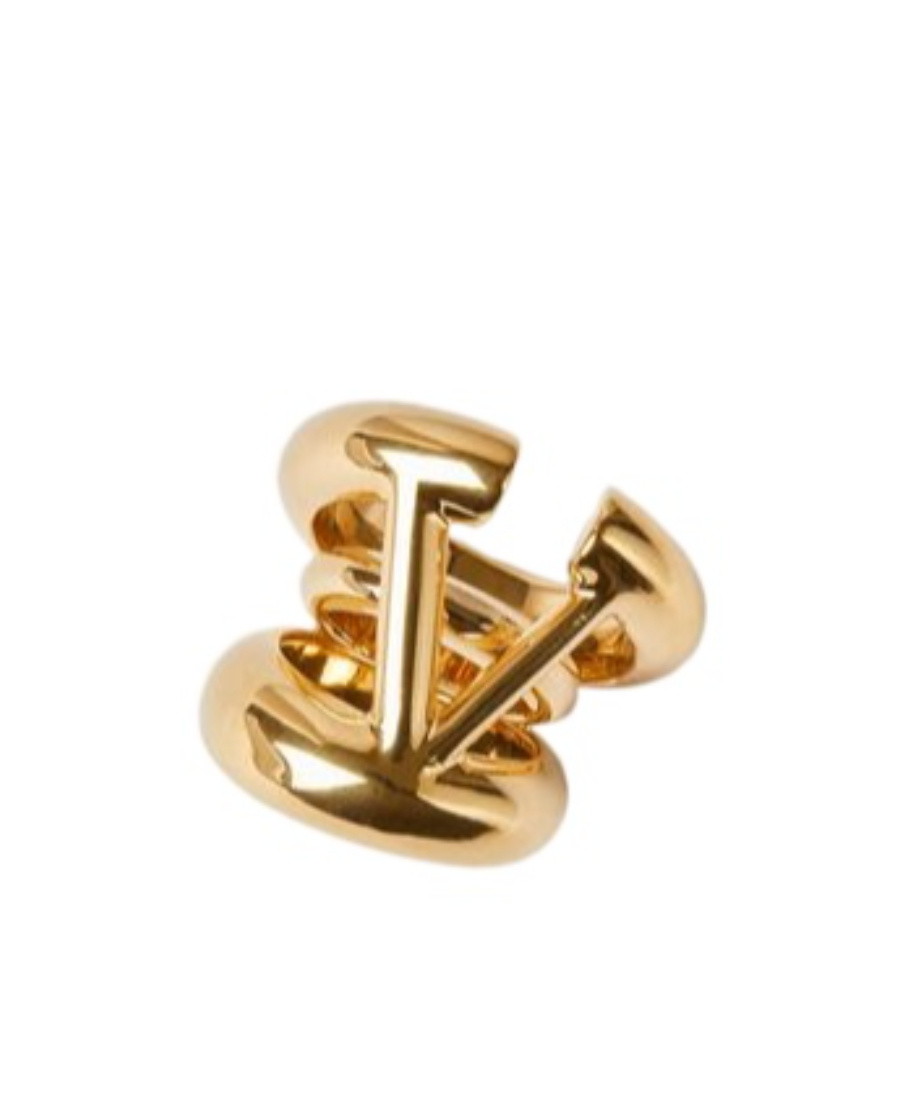 Valentino Vlogo Signature Ring In Yellow