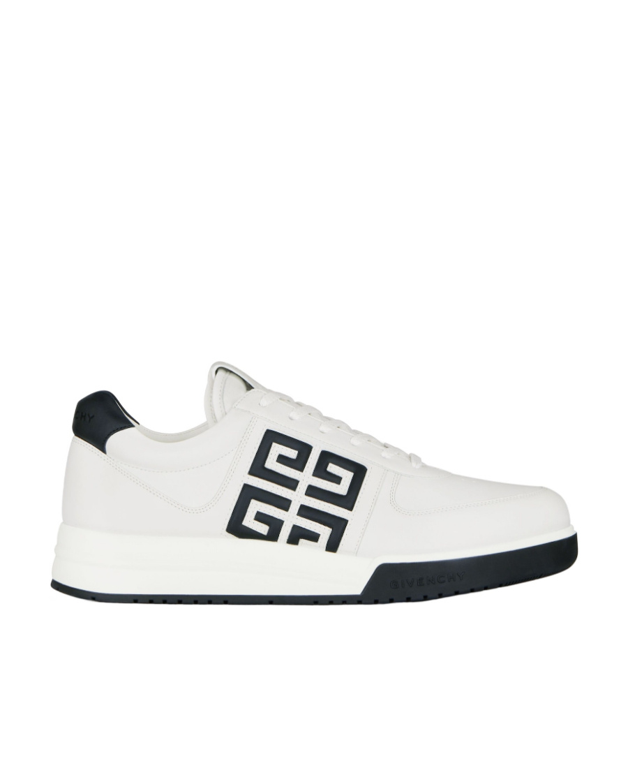 Givenchy G4 Leather Sneakers In White