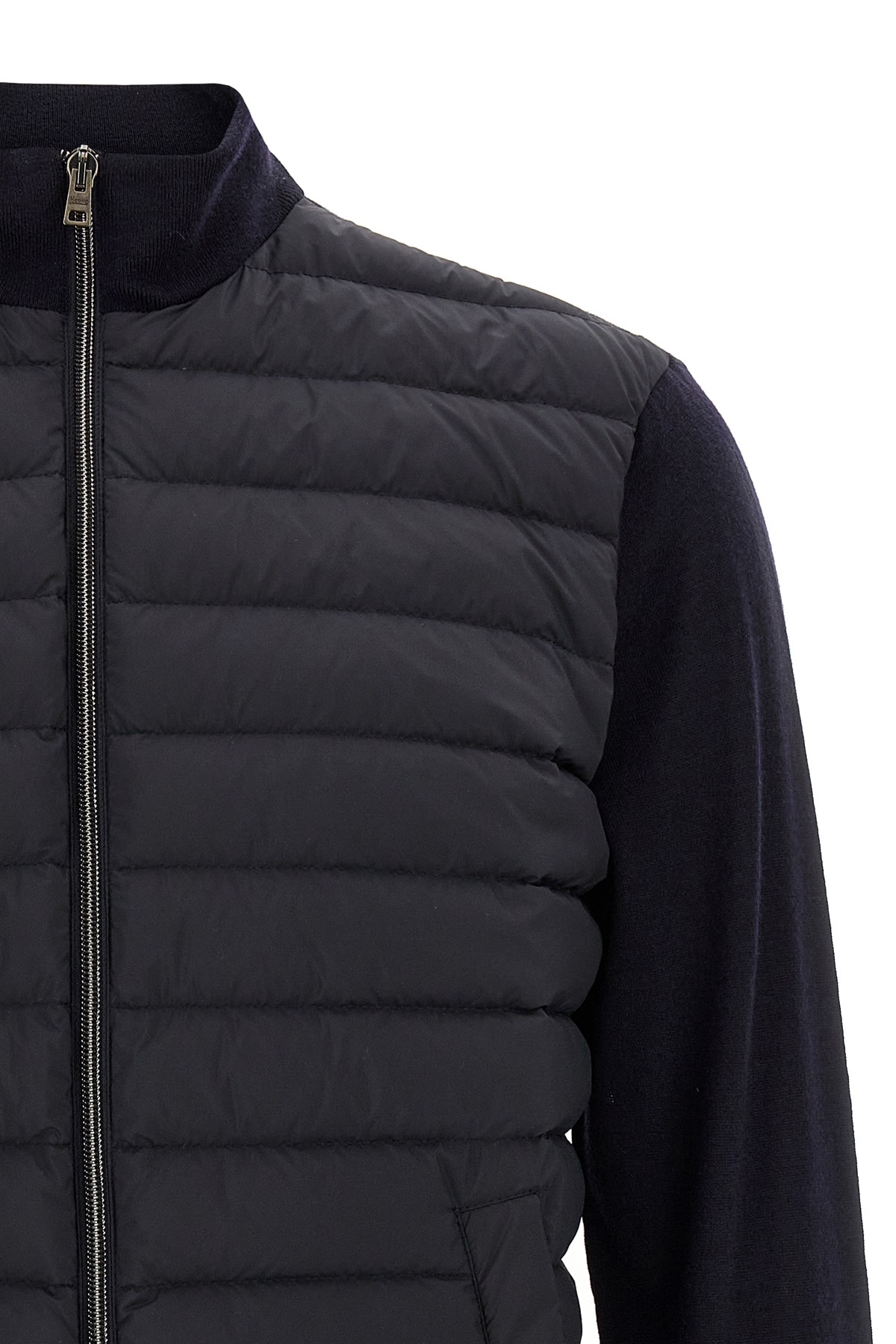 Herno Panelled Jacket In Black