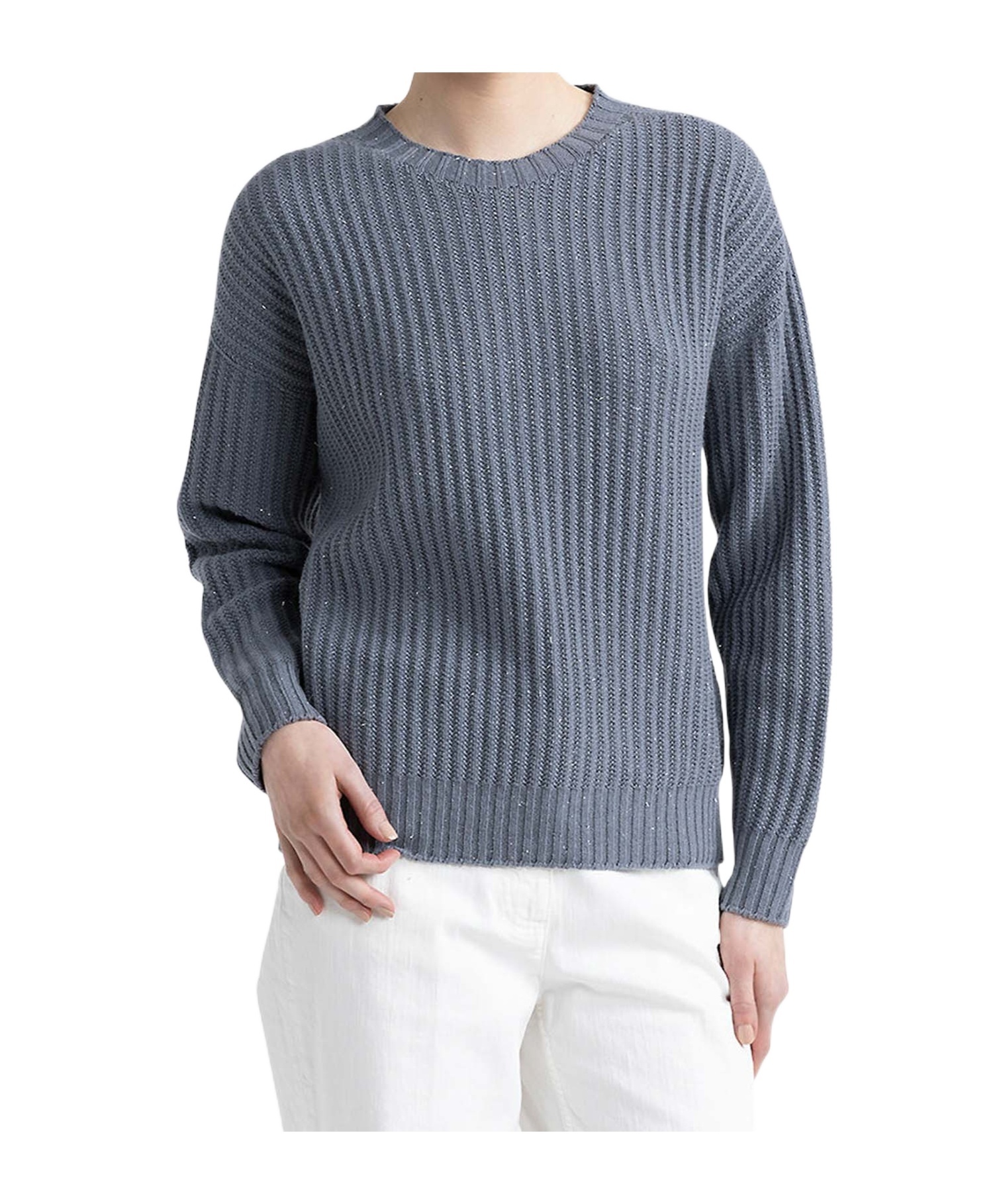 Peserico Sweaters In Gray