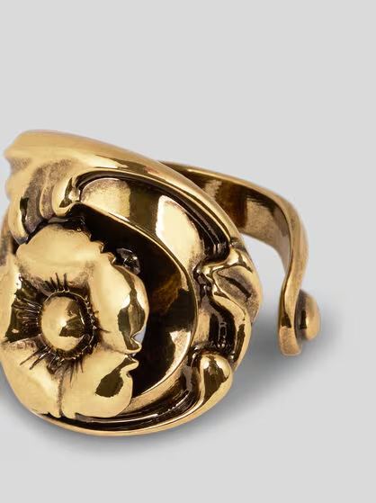 Etro Baroque-style Ring In Gold