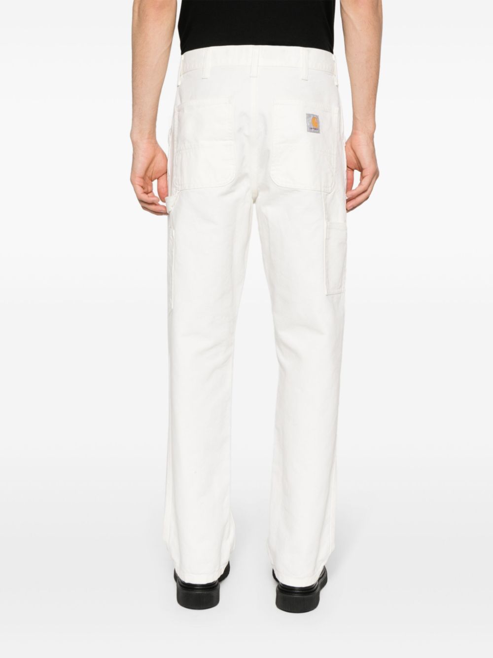 Carhartt Belt-loop Casual Pants In White