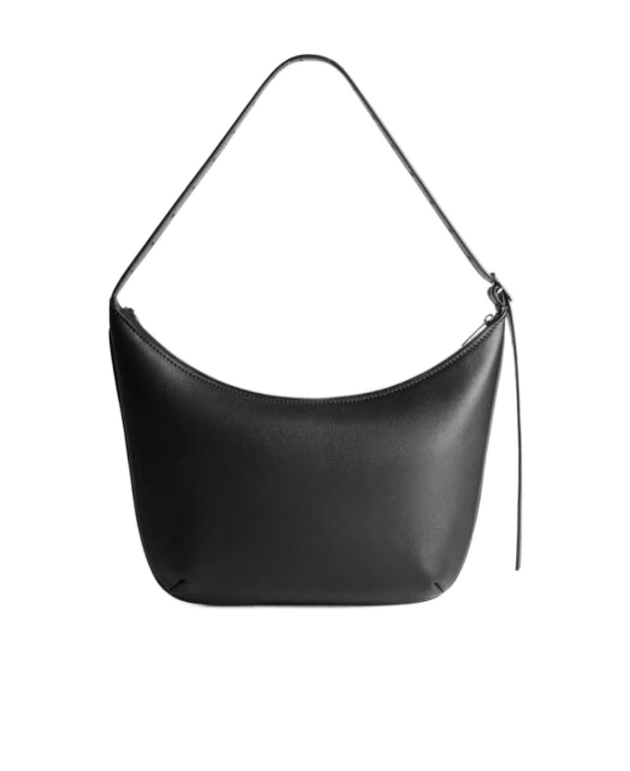 Balenciaga Mary-kate Shoulder Bag In Calf Leather In Black