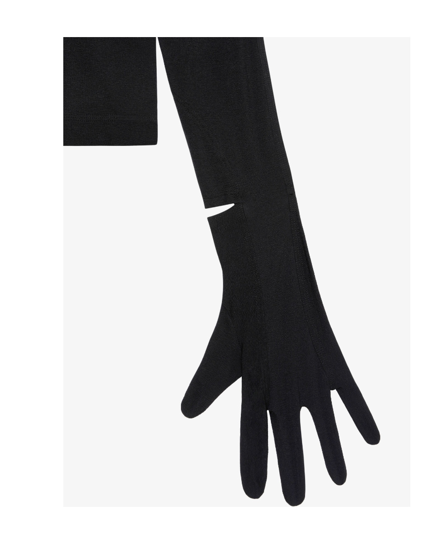 Givenchy Long-sleeved Sweater In Black